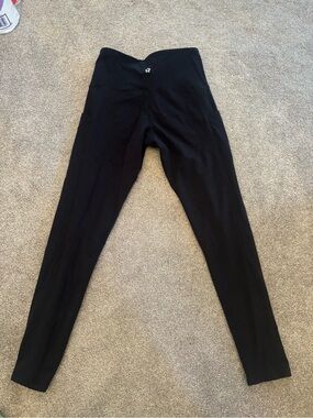 Tuff Athletics Black High-Waist Leggings